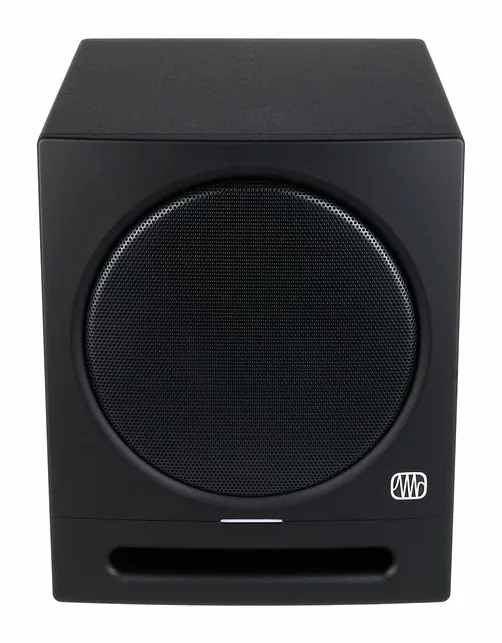 Presonus Eris Sub 8BT, het logo en de afwerking