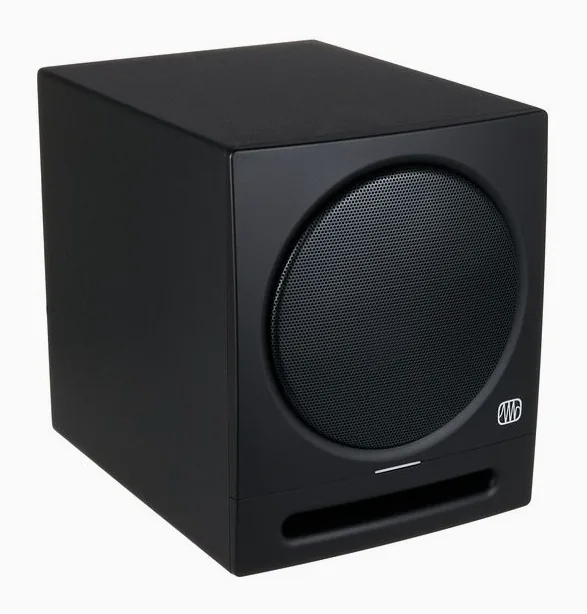 Presonus Eris Sub 8BT, het logo en de afwerking