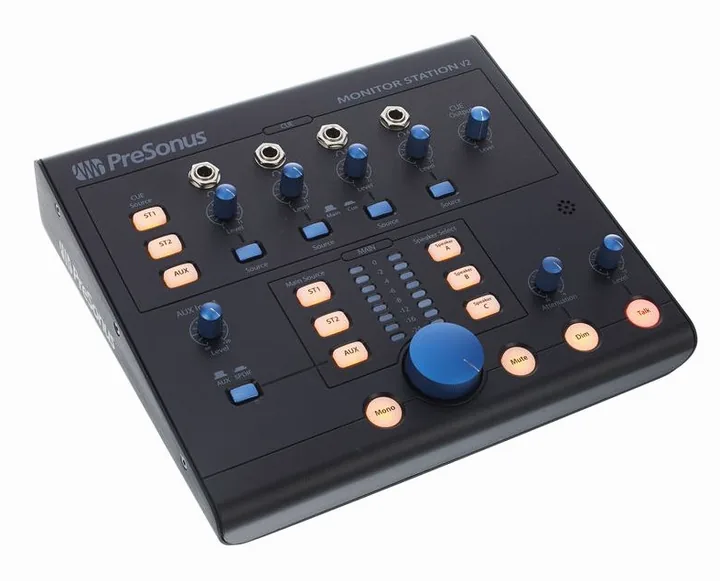 Presonus Monitor Station V2, de behuizing van opzij
