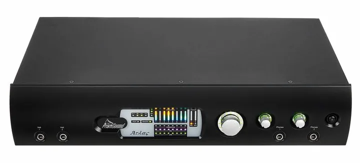 Prism Sound Atlas, de behuizing van opzij