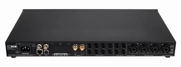 Prism Sound Titan, de behuizing van opzij