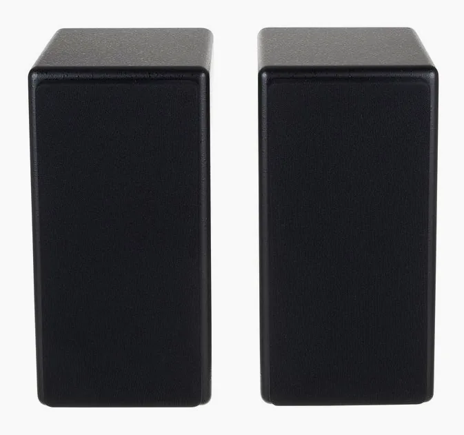 Quested V2104, de bassreflexpoort