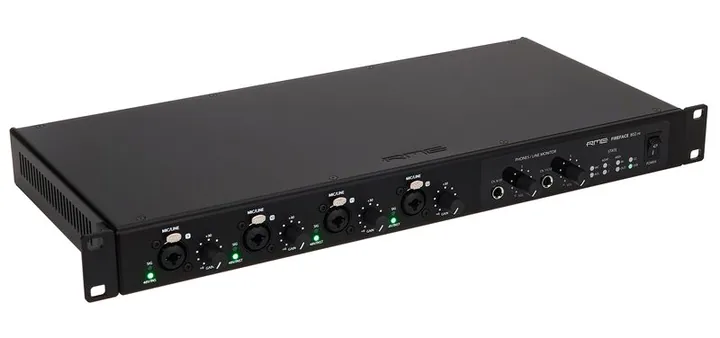 RME Fireface 802 FS AE, de bovenkant van het apparaat
