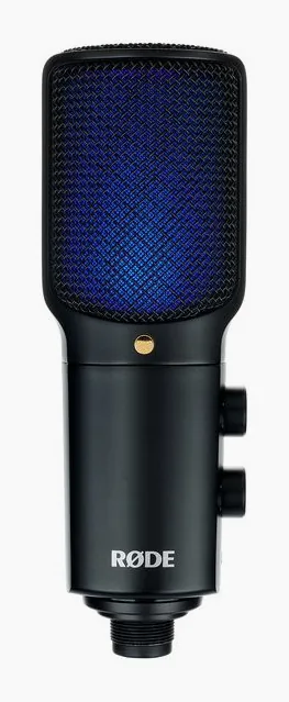 Rode NT-USB+, het logo en de afwerking
