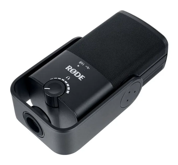 Rode NT-USB Mini, het logo en de afwerking