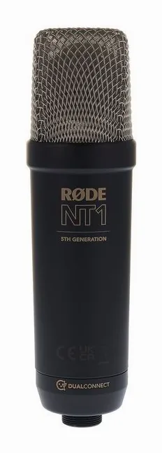 Rode NT1 5th Generation Black, het logo en de afwerking