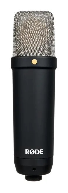 Rode NT1 Signature Black, het frontale grillewerk