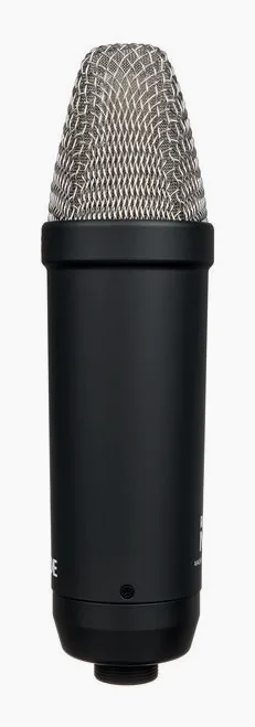 Rode NT1 Signature Black, de microfoonkorf van dichtbij