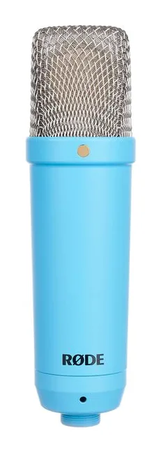 Rode NT1 Signature Blue, het frontale grillewerk