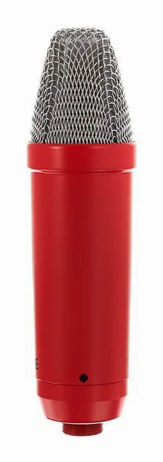 Rode NT1 Signature Red, de behuizing van opzij