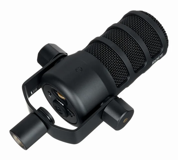 Rode PodMic USB, de behuizing van opzij