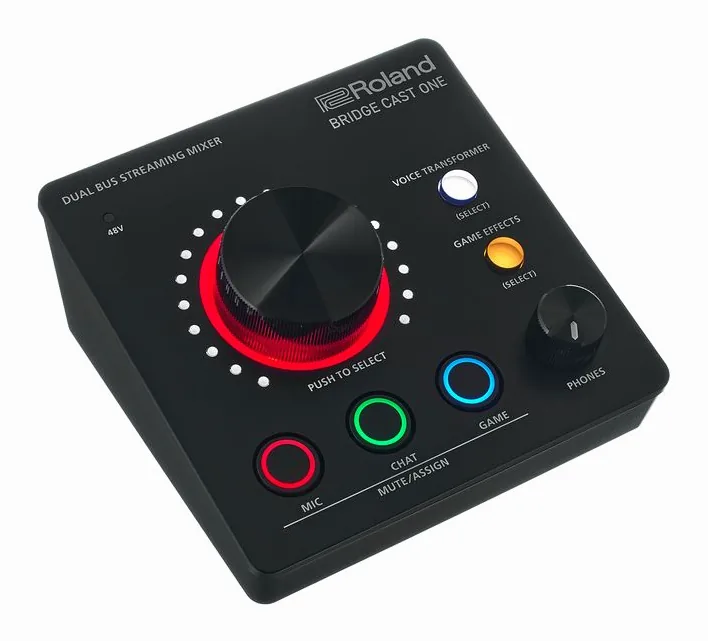 Roland Bridge Cast One, de bovenkant van het apparaat