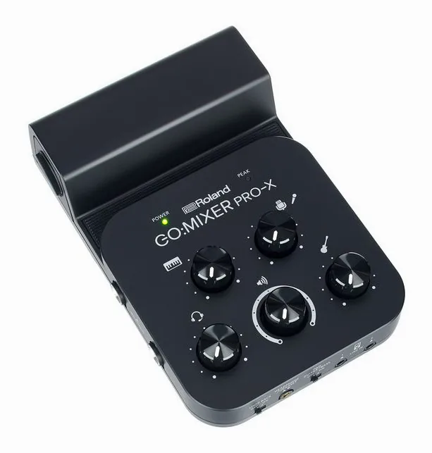 Roland Go:Mixer Pro-X, de behuizing van opzij