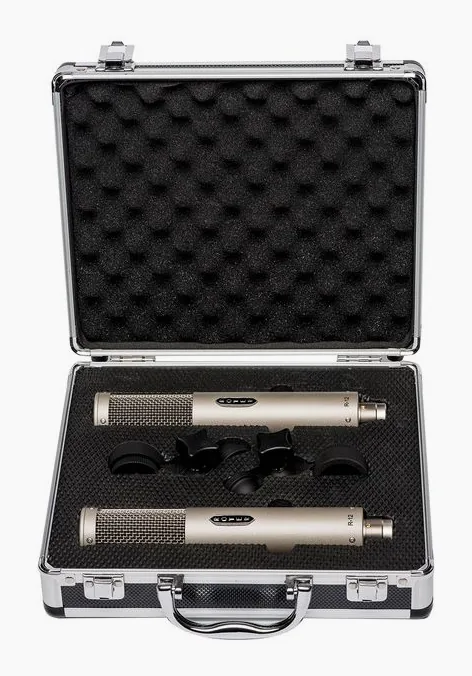 Royer Labs R-12 MP Shockmount Bundle, het frontale grillewerk