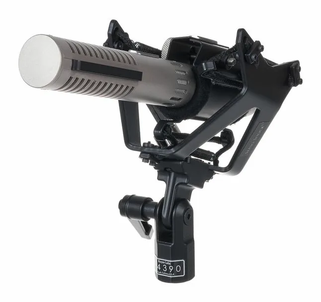 Royer Labs R-122V, de bevestiging en de houder