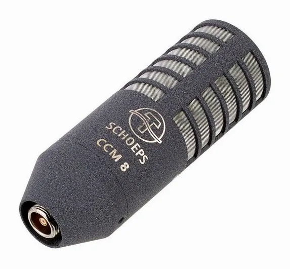 Schoeps CCM 8 L, het logo en de afwerking