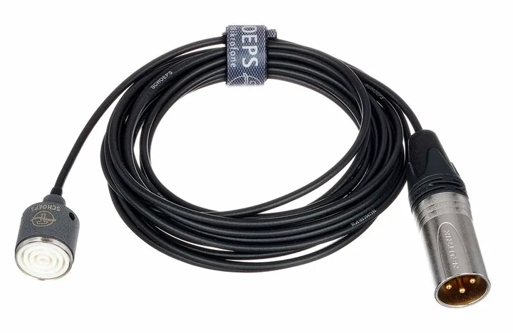 Schoeps CMC 1 K XLR, de bevestiging en de houder