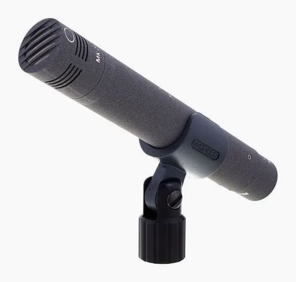 Schoeps Stereo Set CMC 6 + MK 21, de microfoonkorf van dichtbij