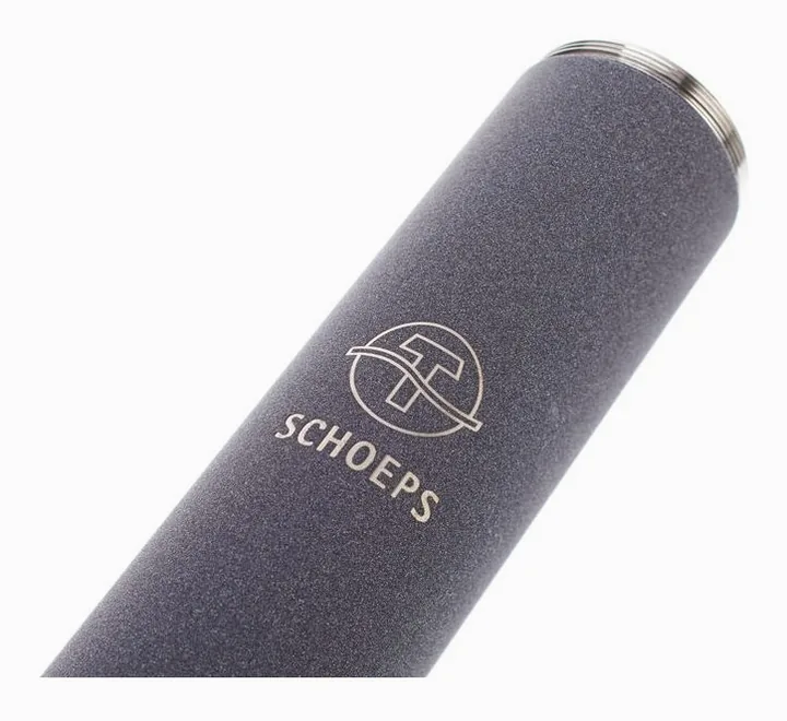 Schoeps CMC 6 U Mic-Amp, het logo en de afwerking