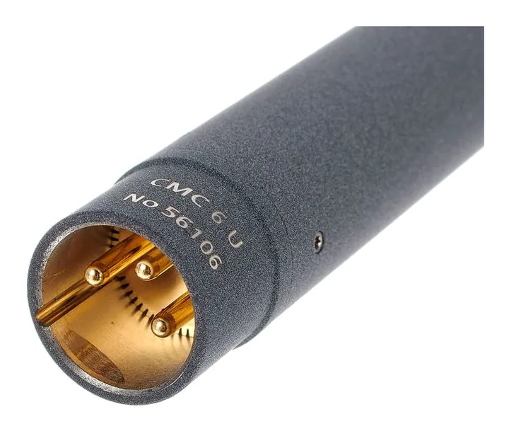 Schoeps CMC 6 U xt, de XLR-aansluiting onderaan