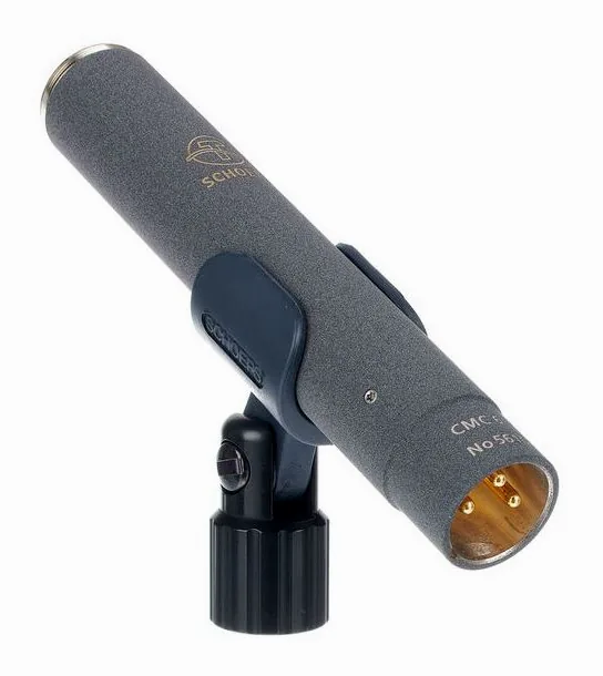 Schoeps CMC 6 U xt, de microfoonkorf van dichtbij