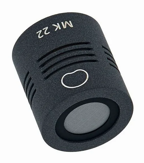 Schoeps MK 22, de microfoonkorf van dichtbij