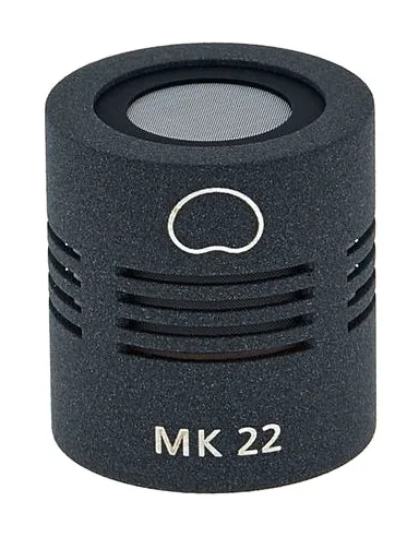 Schoeps MK 22, het logo en de afwerking