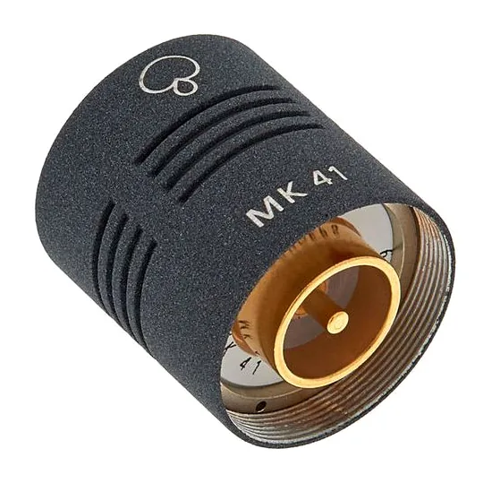 Schoeps MK 41 Super Cardioid, de microfoonkorf van dichtbij