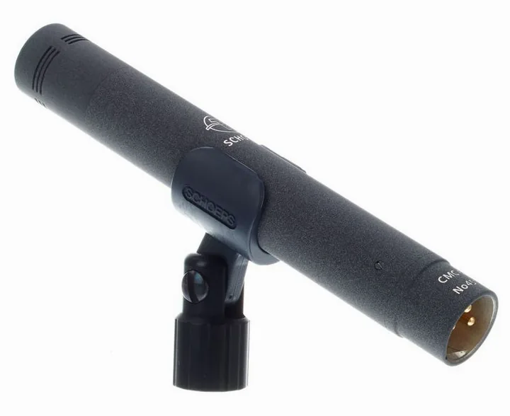 Schoeps Stereo Set CMC 6 + MK 5, de XLR-aansluiting onderaan