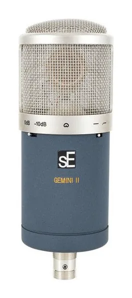 SE Electronics Gemini II, het logo en de afwerking