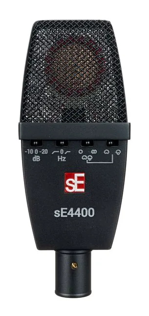 SE Electronics sE4400 Stereo Set, de microfoonkorf van dichtbij