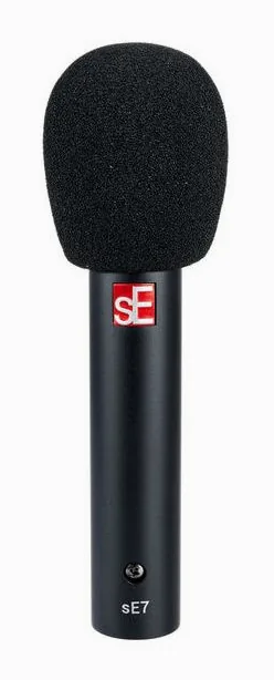 SE Electronics SE7, het logo en de afwerking