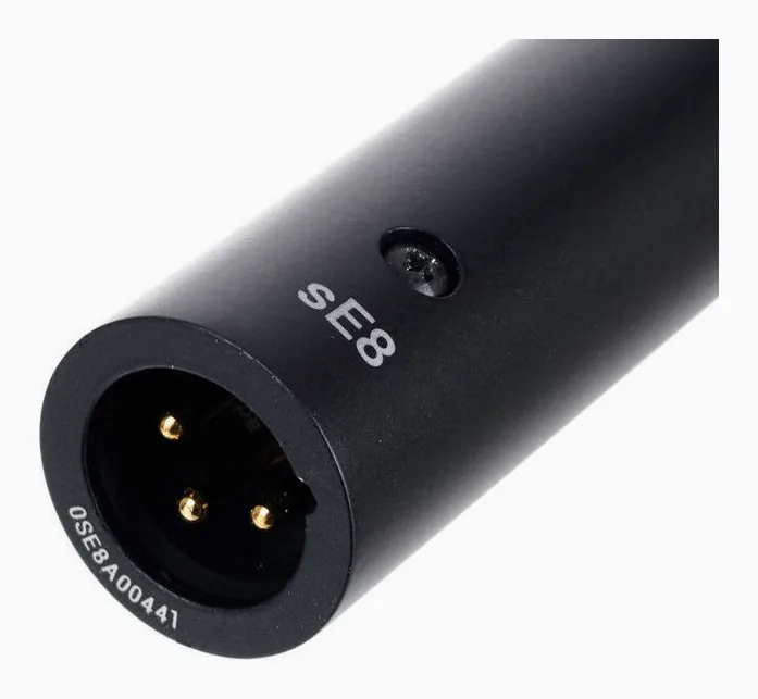 SE Electronics SE8, de microfoonkorf van dichtbij