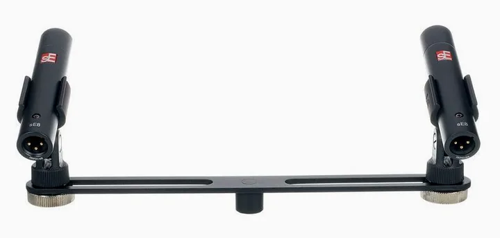 SE Electronics SE8 Omni Stereo-Set, de microfoonkorf van dichtbij