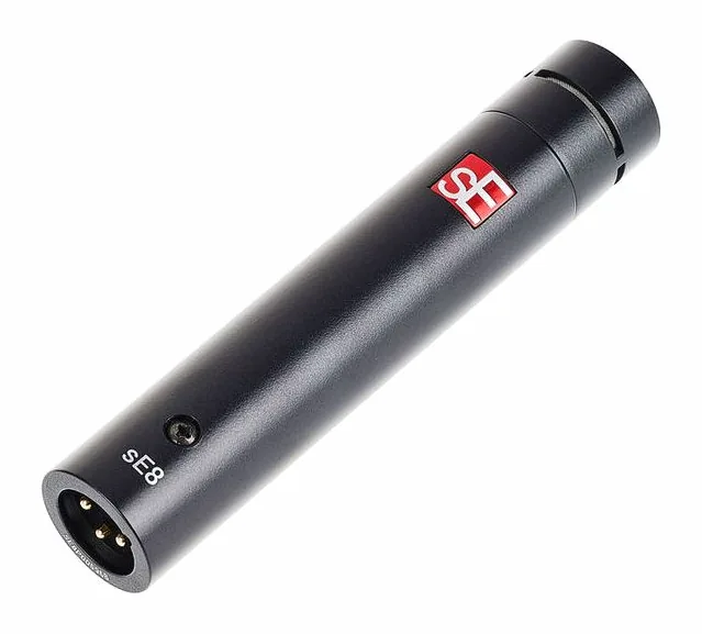 SE Electronics SE8 Stereo Set, de microfoonkorf van dichtbij