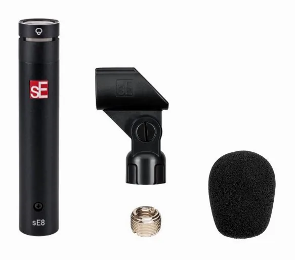 SE Electronics SE8 Supercardioid, de XLR-aansluiting onderaan