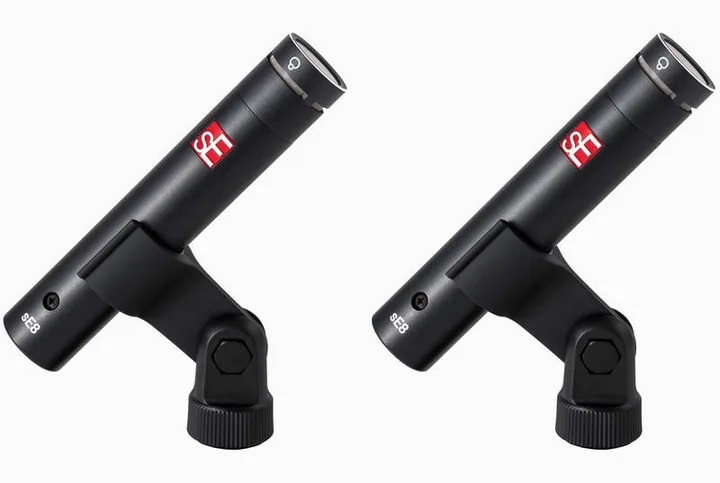 SE Electronics SE8 Supercardioid Stereo-Set, de behuizing van opzij