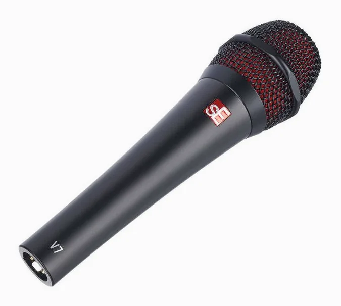 SE Electronics V7 Black, de bevestiging en de houder