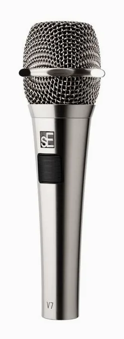 SE Electronics V7 PTT Nickel, de XLR-aansluiting onderaan