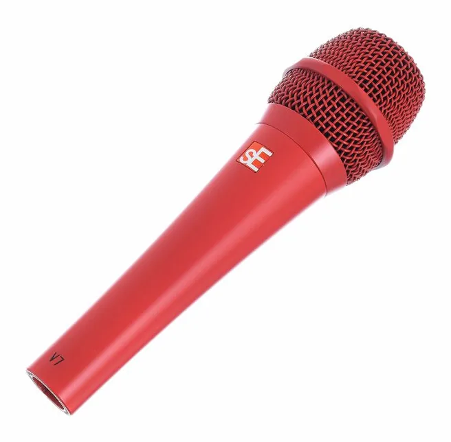 SE Electronics V7 Red, het frontale grillewerk