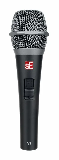 SE Electronics V7 Switch, de XLR-aansluiting onderaan