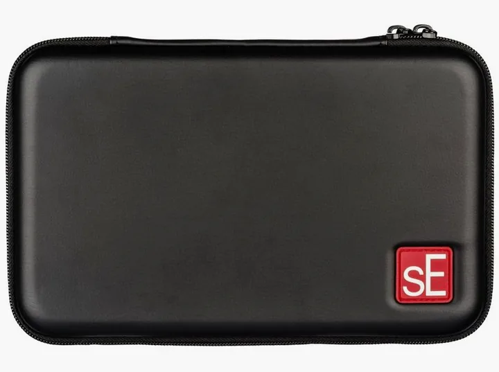 SE Electronics V8 Black, de microfoonkorf van dichtbij