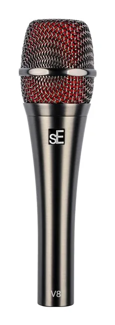 SE Electronics V8 Graphite Gray, de behuizing van opzij