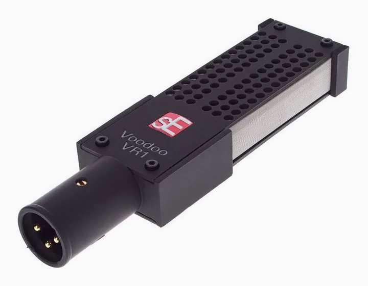 SE Electronics VR1 Voodoo, de microfoonkorf van dichtbij