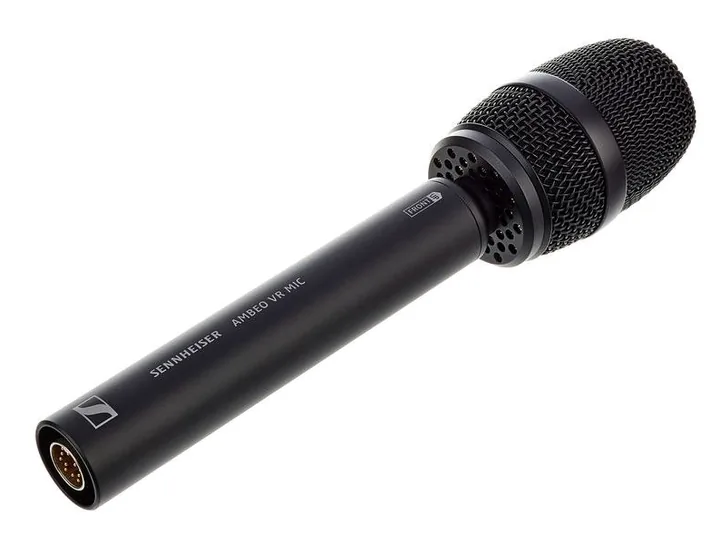 Sennheiser Ambeo VR Mic, de microfoonkorf van dichtbij