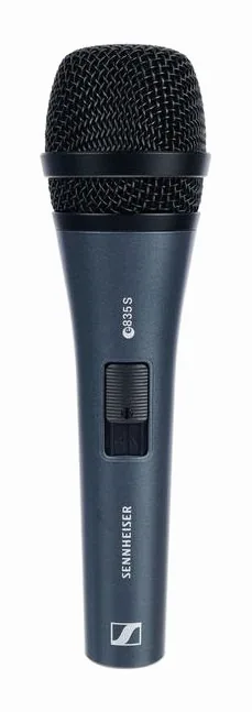 Sennheiser E835-S 3Pack, de behuizing van opzij