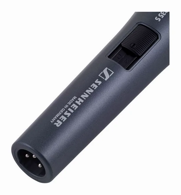 Sennheiser E835-S, het frontale grillewerk