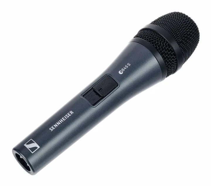 Sennheiser E845-S Bundle, de behuizing van opzij