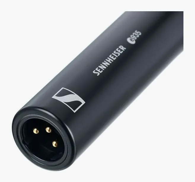 Sennheiser E 935, de microfoonkorf van dichtbij