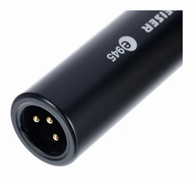 Sennheiser E 945, de bevestiging en de houder